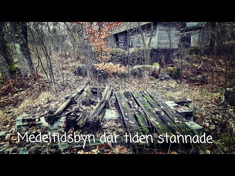 MEDELTIDSBYN DÄR TIDEN STANNADE (del 1 och 2)  - 210329 - djupa skogar i BLEKINGE - Huawei p30 PRO