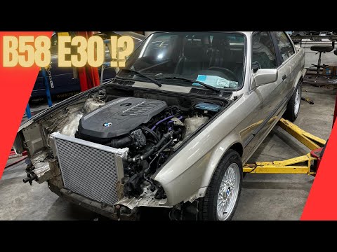 The Major Problem Swapping This B58 Into This BMW E30 Chassis