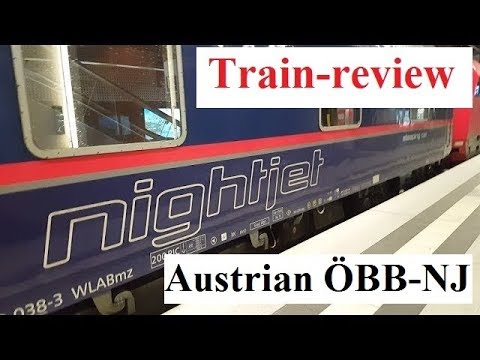 III. Besichtigung/review in ÖBB Nightjet Ausstellung in Berlin Hbf (tief)