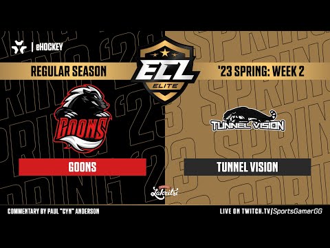 [6v6/EN] ECL '23 Spring Elite - Regular Season Week 2: GOONS vs. Tunnel Vision