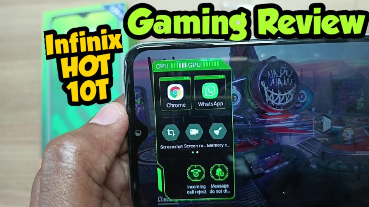 Infinix HOT 10T Gaming Review