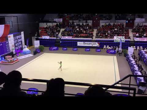 Championnat de France:Nationale À 12 13 ans Cassandra Deichelbohrer (ballon)