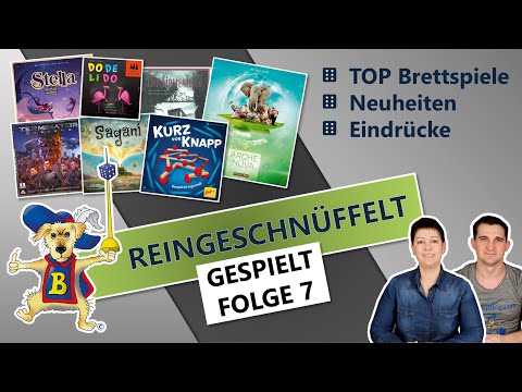 Gespielt & gezockt Top 1 Brettspiel Reingeschnüffelt: Arche Nova, Stella, Terminator Brettspielgarde