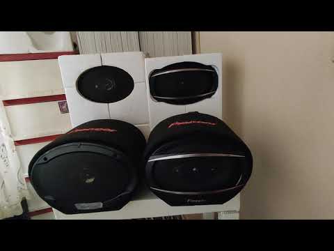 Kenwood, KFC-S6976EX, 15x23 cm /6x9" 3-juostų koaksialiniai garsia video