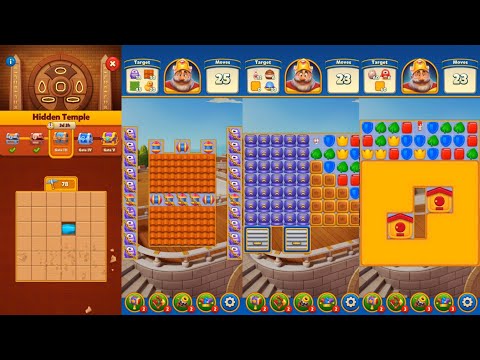LEVELS 2240---2249 ROYAL MATCH GAME HIDDEN TEMPLE