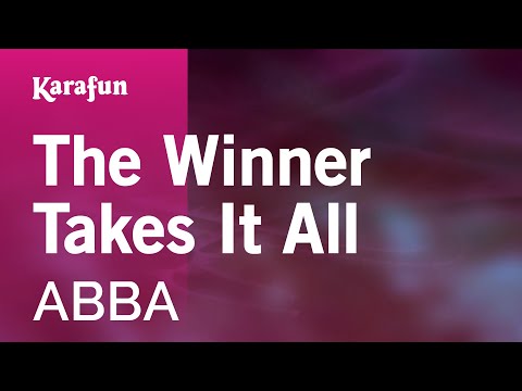 The Winner Takes It All - ABBA | Karaoke Version | KaraFun