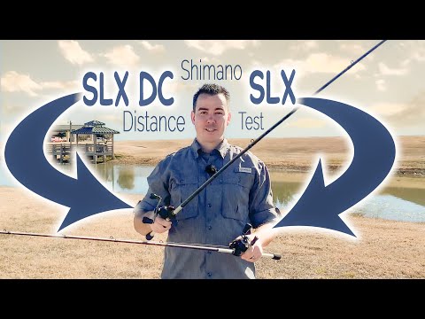 Shimano SLX DC vs. SLX Wurfweitentest