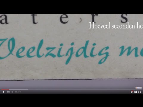 RAAD-VIDEO  Lemelerveld [2] - Hoeveel seconden heeft u nodig?