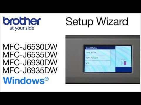 Thumbnail for Connecting MFC-J6535DW to Wireless Computer with Setup Wizard - Windows