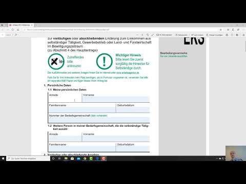 Coronavirus ,  ALGII ,Antrag  EKS ,Antrag, Antrag ausfüllen