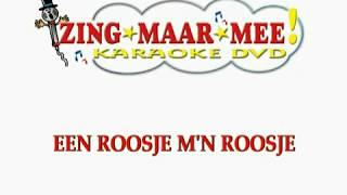 Conny van de Bosch -  Een roosje , m&#39;n roosje ( KARAOKE ) Lyrics