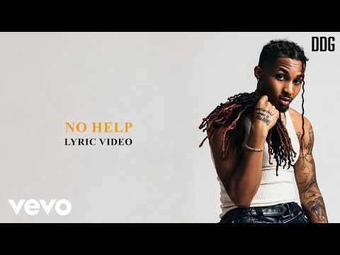 DDG - no help (Official Lyric Video)