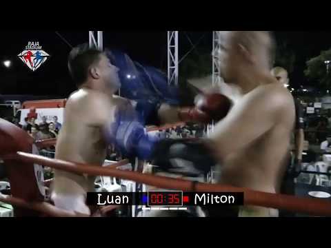 MILTON VENÂNCIO  (JS TEAM MUAY THAI) vs. LUAN GUETO (KRU MONGE) 78 KG - THAI FIGHT BRASIL
