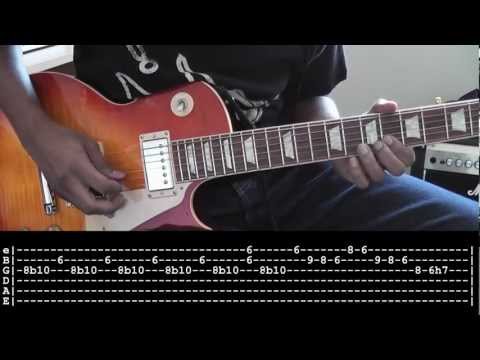 Johnny B Goode Intro Guitar Cover + Tabs and Slow Motion Lesson
