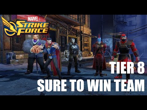 The Boss & The Bomb - Tier 8 Sure to Win Blitz Team - Marvel Strike Force
