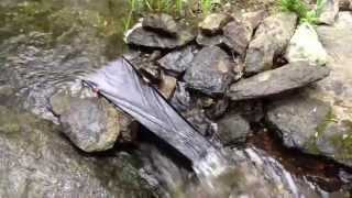 Video thumbnail for Bazooka Gold Trap Sluice Box by Gold Panning Georgia
