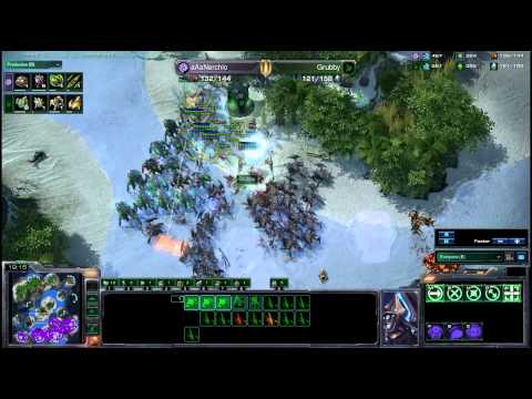 HD Starcraft 2 Nerchio v Grubby