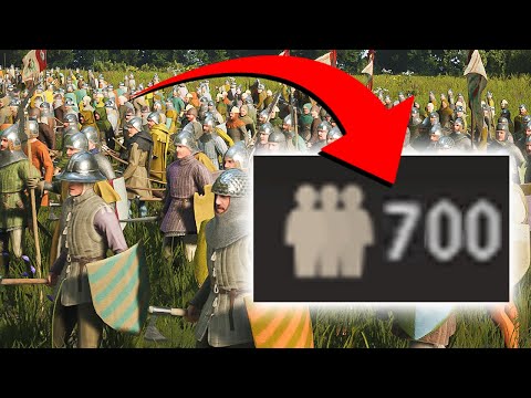 Manor Lords Battle with 500 Soldiers!