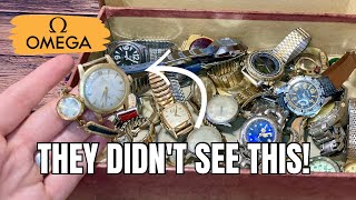 I paid $200+ for a vintage watch collection! (Rare Omega found!!)