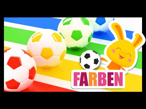 Neue Folge! Lernen Sie die Farben mit Titounis | Fußbälle