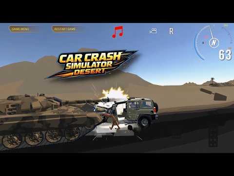 Car Crash Simulator Desert