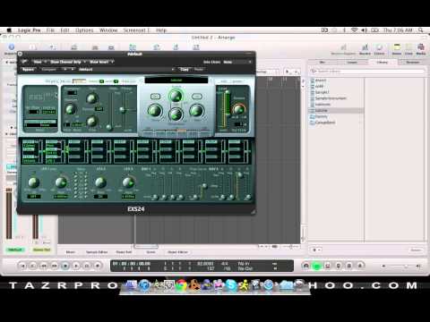 Logic for Beginners: How to sample in Logic pro 9