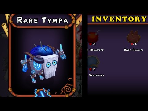 Rare Tympa Inventory - My Singing Monsters