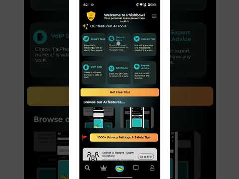 Phishbowl: AI Scam Detector