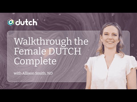 Walkthrough the Female DUTCH Complete | The DUTCH Test