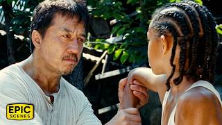 Jackie Chan’s First Kung Fu Lesson With Jaden Smith | The Karate Kid