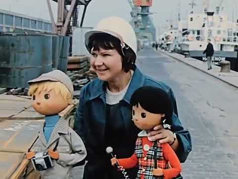 Jan und Tini auf Reisen - DDR Reichsbahn und Containerverladung