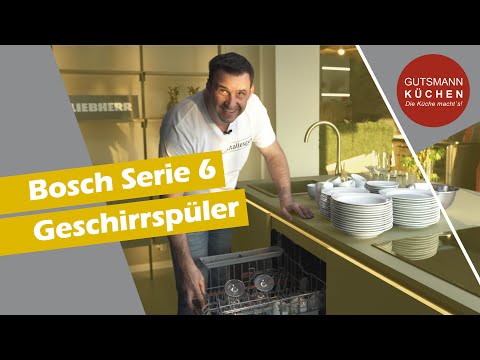 Bosch SERIES 6 DISHWASHER - What can the new Bosch dishwasher do?