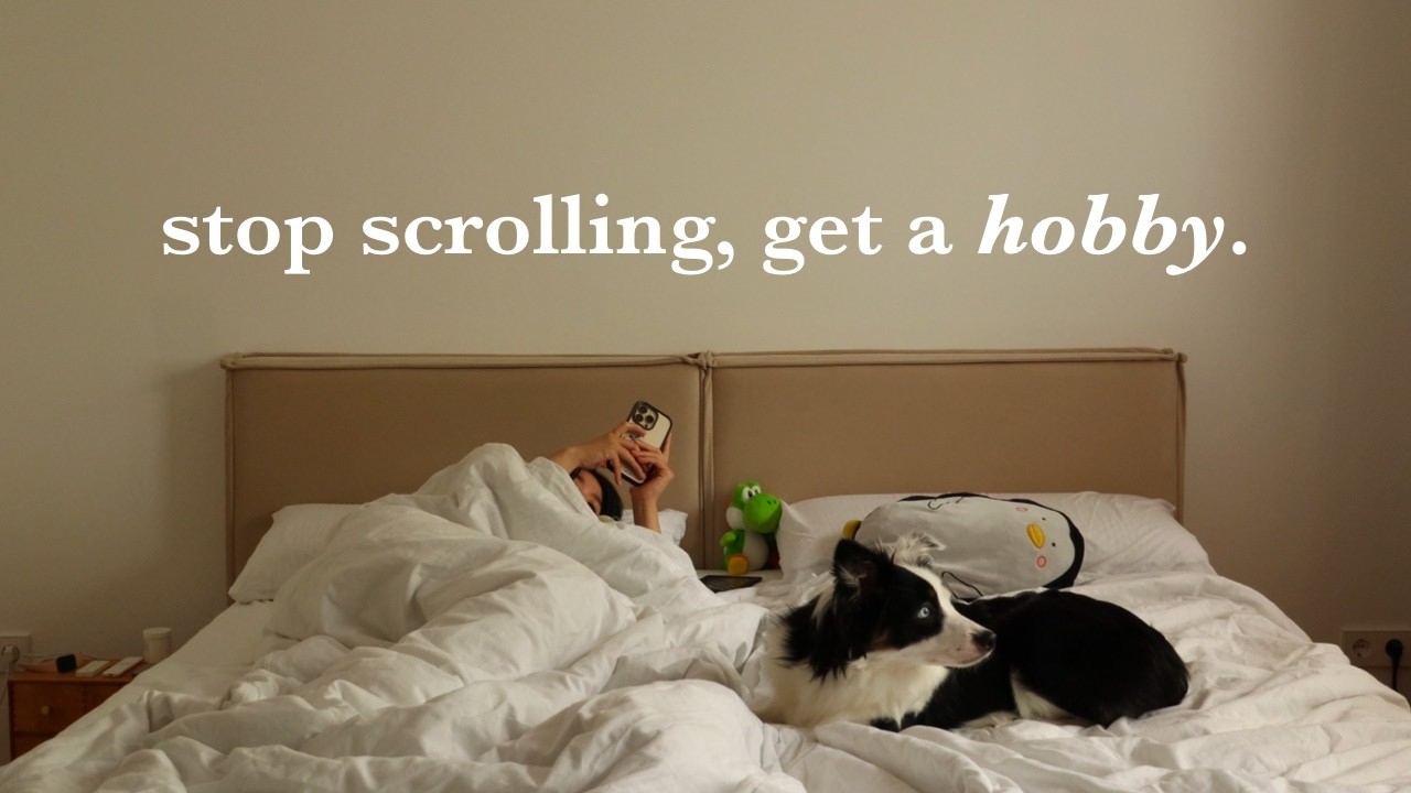 Hobbies to try instead of mindless scrolling (cozy + low-skill) ⁕ ° ⚘