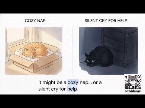 Cat Hiding ALARM  Stress vs Sickness + Safe Bunker Guide! 🐱🕳️ | Cat Care Coach