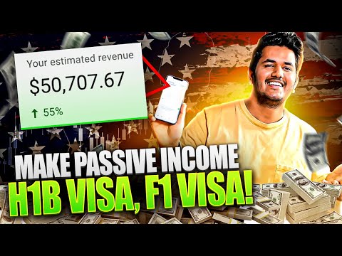 How I Make Passive Income Legally on H1B Visa, F1 Visa | Ideas for Passive Income (2023) | Yudi J