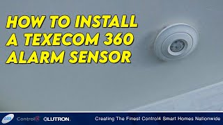 How to Fit a Texecom 360 Alarm Sensor | Step-by-Step Installation Guide