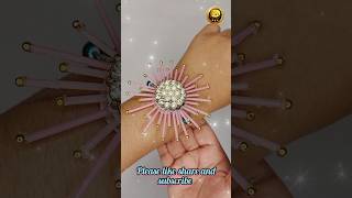 Handmade rakhi making !! Diy rakhi !! earbuds rakhi making !! #rakhi