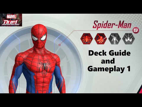 [Marvel Duel Tips] - Spiderman Deck Building Guide  and Gameplay 1