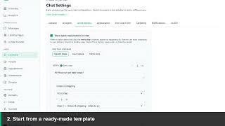 Build a quick-reply chat flow (no code) | FloatMessage