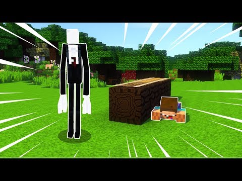 NOOB ORMANDA SLENDERMAN'i TROLLÜYOR! - Minecraft