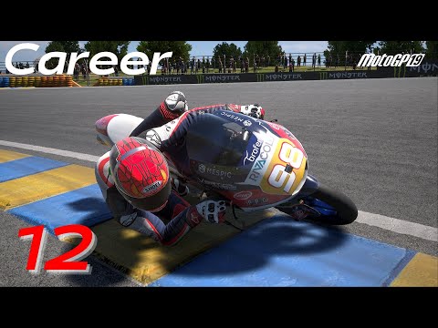 PLAYING MotoGP 19 Career Mode | Part 12 INSANE RACING AT LE MANS (Xbox Series X)