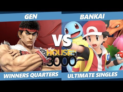 Smash Ultimate Tournament - Gen (Ryu) Vs. Bankai (Pokemon Trainer) SSBU Xeno 171 Winners Quarters