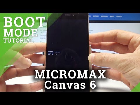 How to Enter Boot Mode on MICROMAX Canvas 6 - Exit Boot Mode