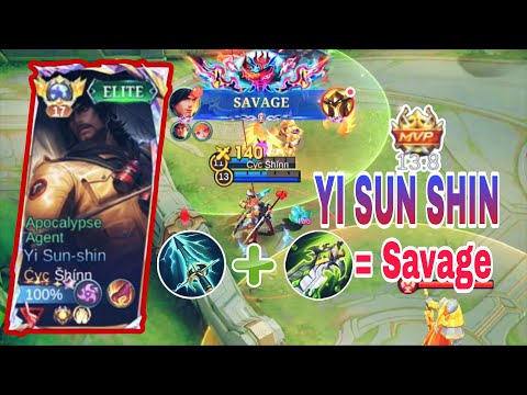 SAVAGE YI SUN SHIN! This Build Turns YSS Into a Monster | Top Global Gameplay and Build By Cyc Shin.