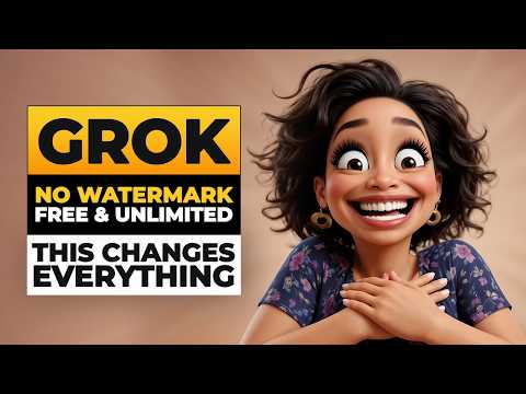 Grok Imagine INSANE Update | Text & Image to Video - NO Watermark + Upscale Included (100% Free)