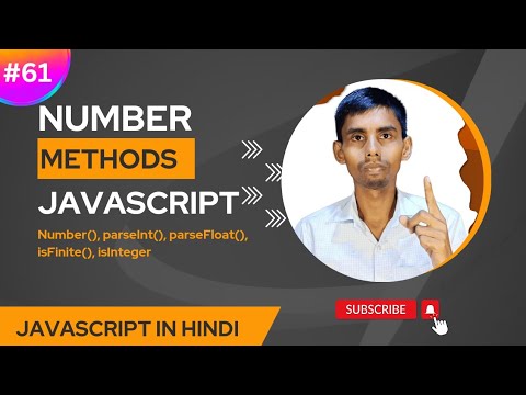 Javascript Number Method Tutorial In Hindi Number Parseint Parsefloat Isfinite Isinteger