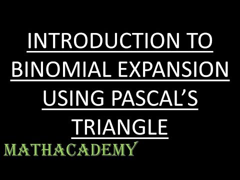 Introduction to Binomial Expansion