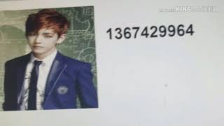 Roblox Codes For Music Bts म फ त ऑनल इन व ड य - bts roblox decal codes