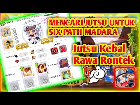 Mencari Jutsu Untuk Six Path Madara Ninja Heroes