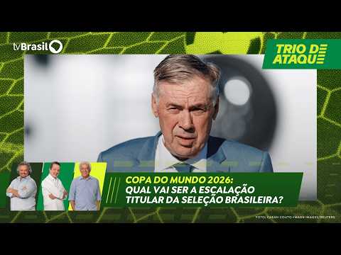 Trio de Ataque | Copa do Mundo 2026: Qual vai ser a escalação titular da seleção brasileira?